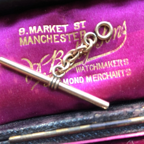 Edwardian watch chain toggle/charm - Picture 4 of 17